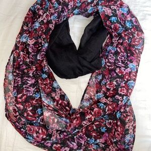 Floral Print Scarf